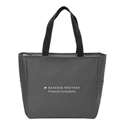ZIP TOP TOTE