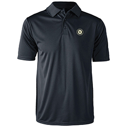 MEN'S DRI-FIT PERFORMANCE POLO - BLACK
