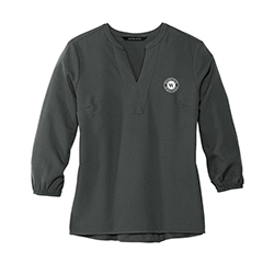 LADIES MERCER+METTLE STRETCH CREPE 3/4-SLEEVE