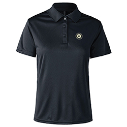 LADIES' DRI-FIT PERFORMANCE POLO - BLACK